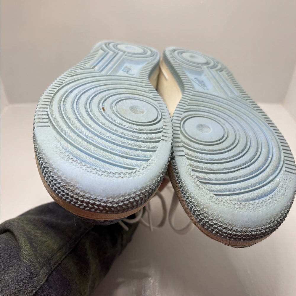 Nike Air Force 1 Low Blue Leather Sneakers Women’s 9 Vintage - Picture 8 of 12